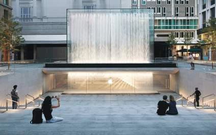 Apple Store Piazza Liberty, Milan, Italy - surfaces maintained with FILA