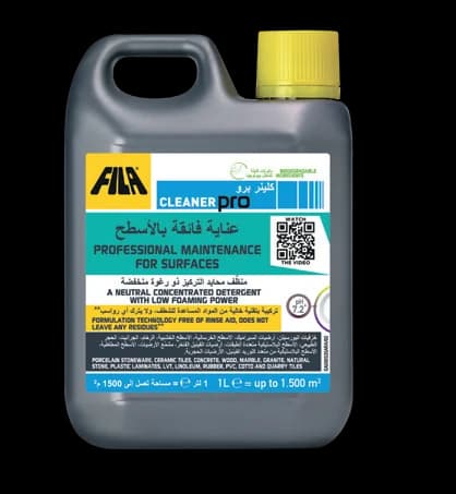 CLEANER PRO professional maintenance for surfaces for porcelain and ceramic tiles, FILA UAE