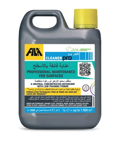 CLEANER PRO professional maintenance for surfaces for porcelain and ceramic tiles, FILA UAE