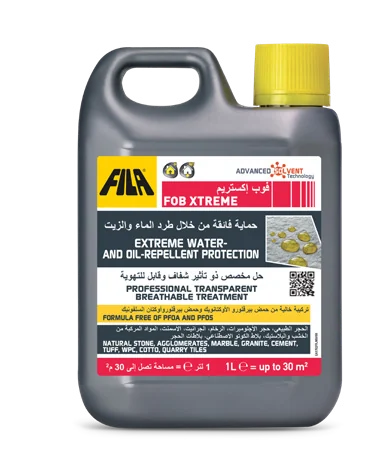 FOB XTREME extreme water- and oil-repellent protection for natural stone and agglomerates, FILA UAE