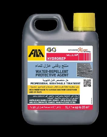 HYDROREP water-repellent protection for unpolished marble and granite, FILA UAE