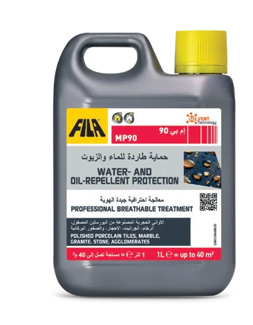 MP90 water- and oil-repellent protection for polished porcelain tiles, FILA UAE