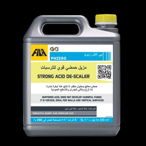 PHZERO strong acid descaler for terracotta, FILA UAE