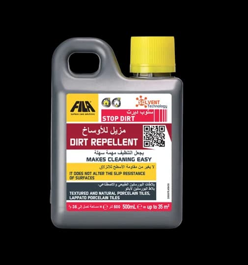 STOP DIRT dirt repellent for textured porcelain tiles, FILA UAE