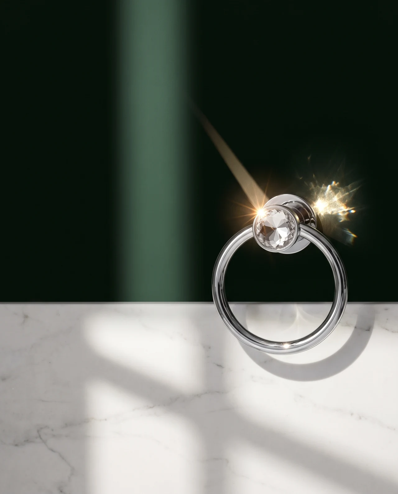 Jaquar Rendezvous Crystal Collection faucets - editorial visual for Global Classic UAE