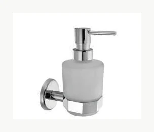 Soap Dispenser, Glass Bottle - CPA-CHR-1135 - Chrome