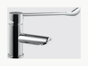 Florentine Single Lever Basin Mixer with Extended Lever Handle without Pop-Up-Waste - FLR-5033B