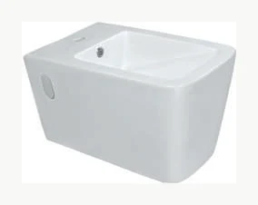 Wall Hung Bidet with Accessories Set - ARS-WHT-39153 - White