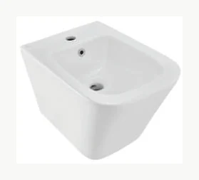 Wall Hung Bidet with Accessories Set - ARS-WHT-39155 - White