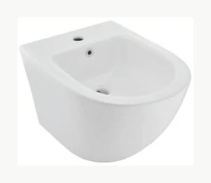 Wall Hung Bidet with Accessories Set - CNS-WHT-153 - White