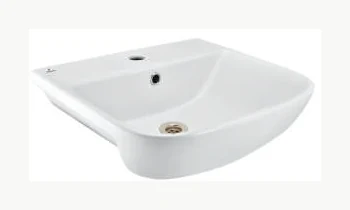 Semi Recessed Basin, ۯ - JDS-WHT-25503 - White