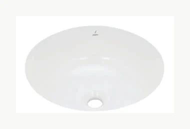 Under Counter Basin with Fixing Accessories, Shape: Round - LAS-WHT-91707 - White