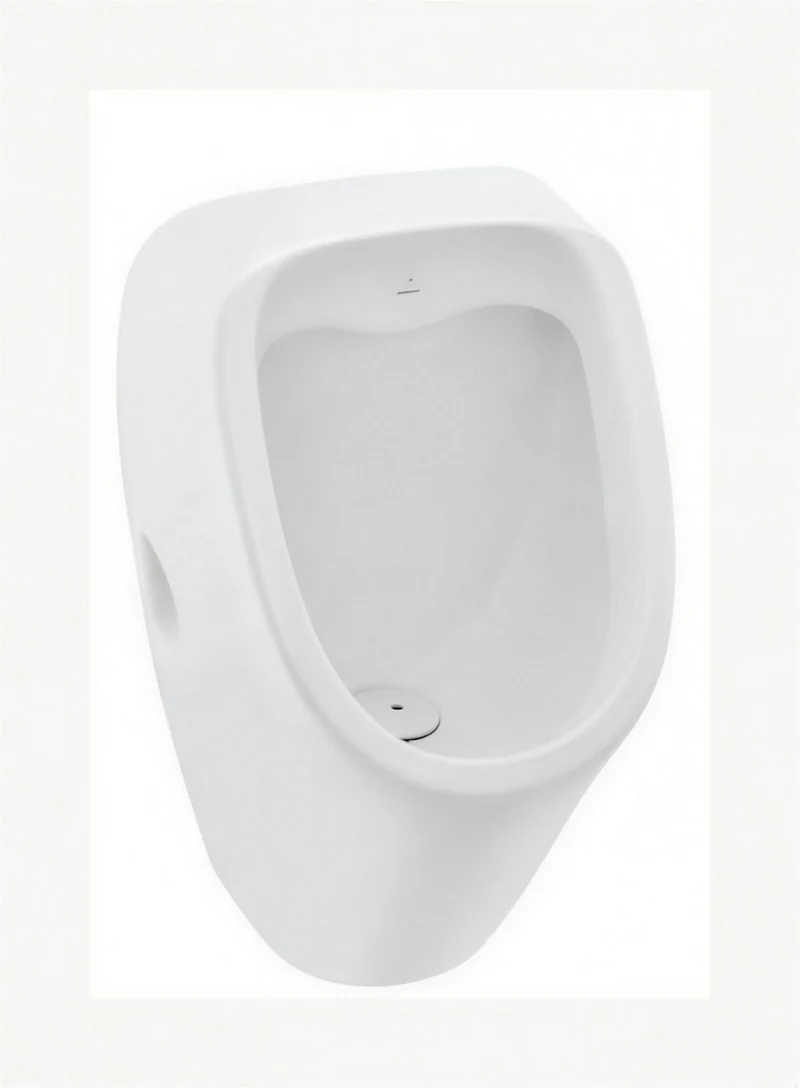Urinal (Back Inlet) with ۯ Fixing Accessories - URS-WHT-13253N - White