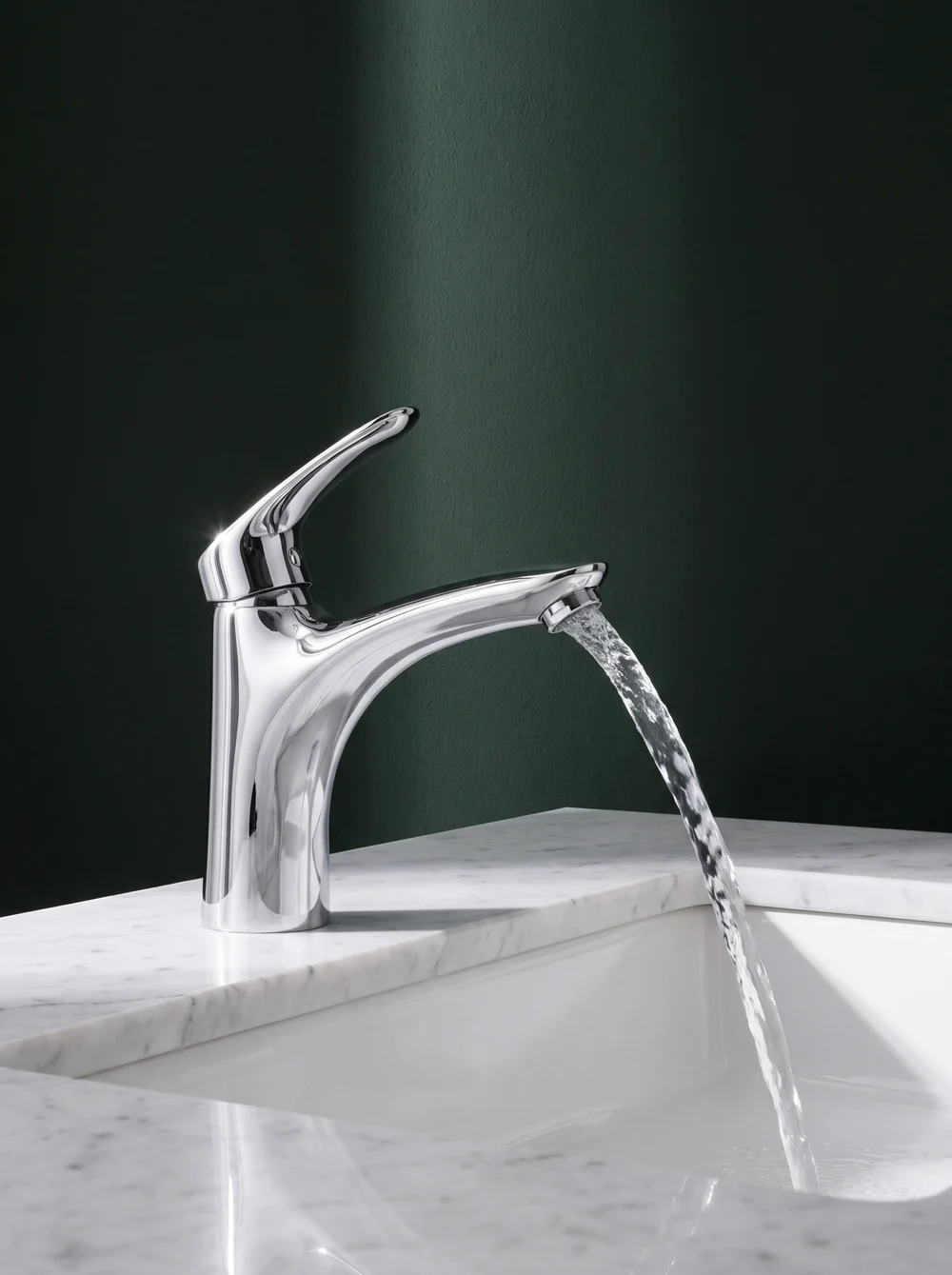 Jaquar faucets in a UAE bathroom scene