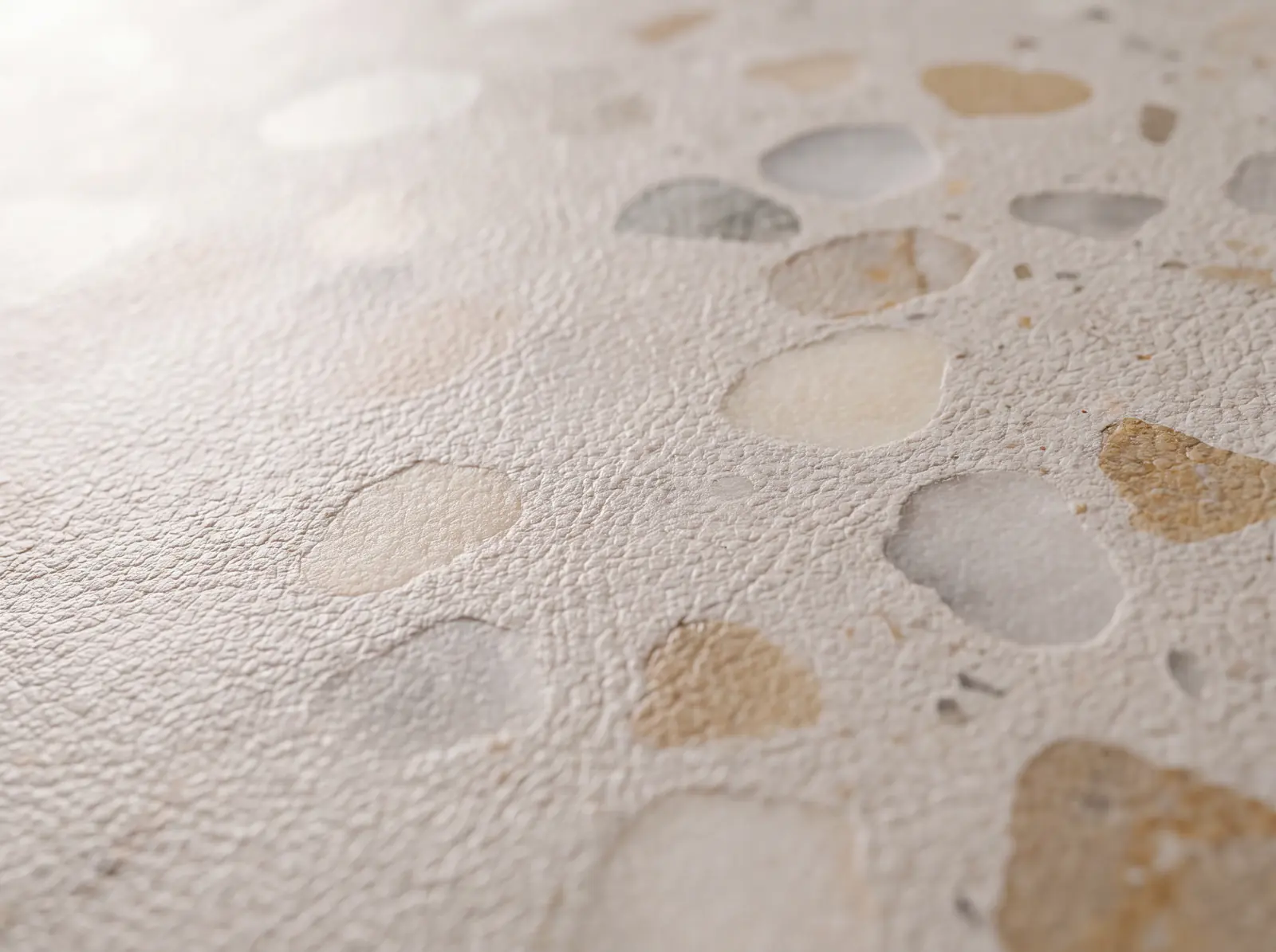 KalingaStone terrazzo Leather finish - macro surface texture